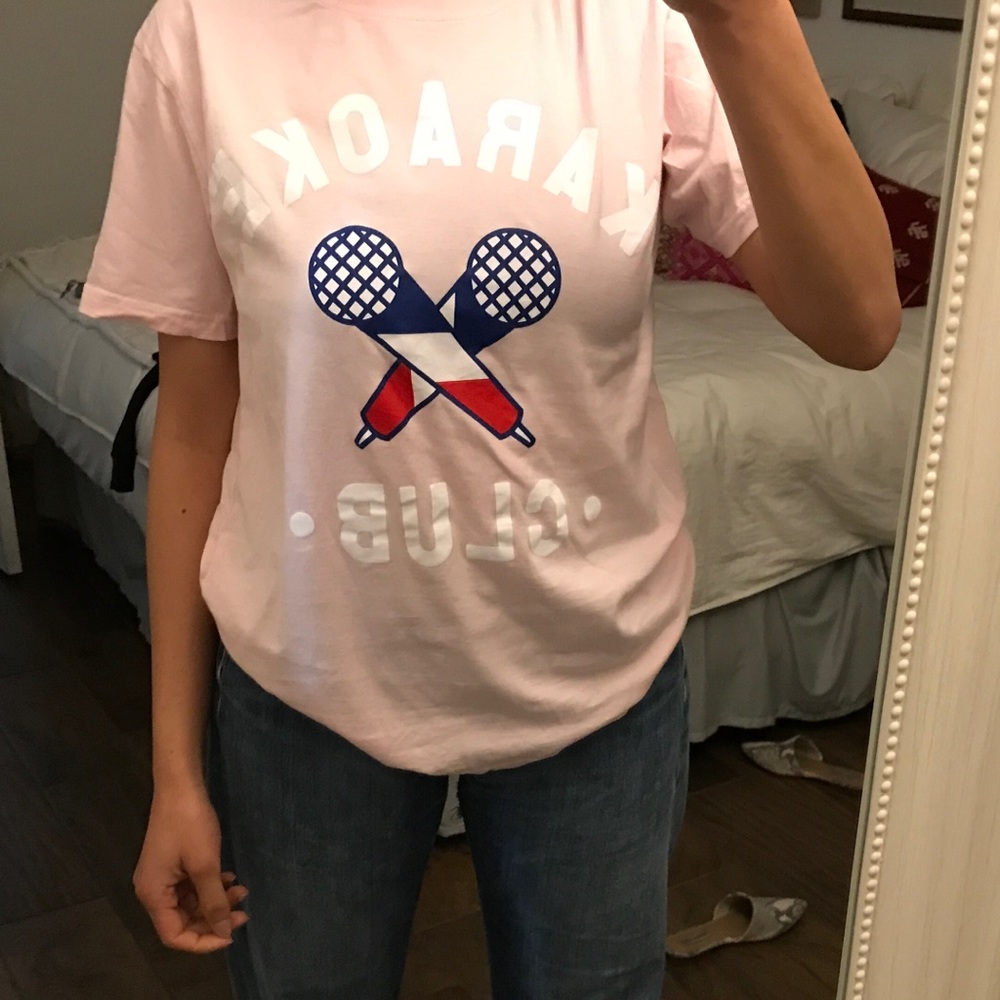 Madewell pink t